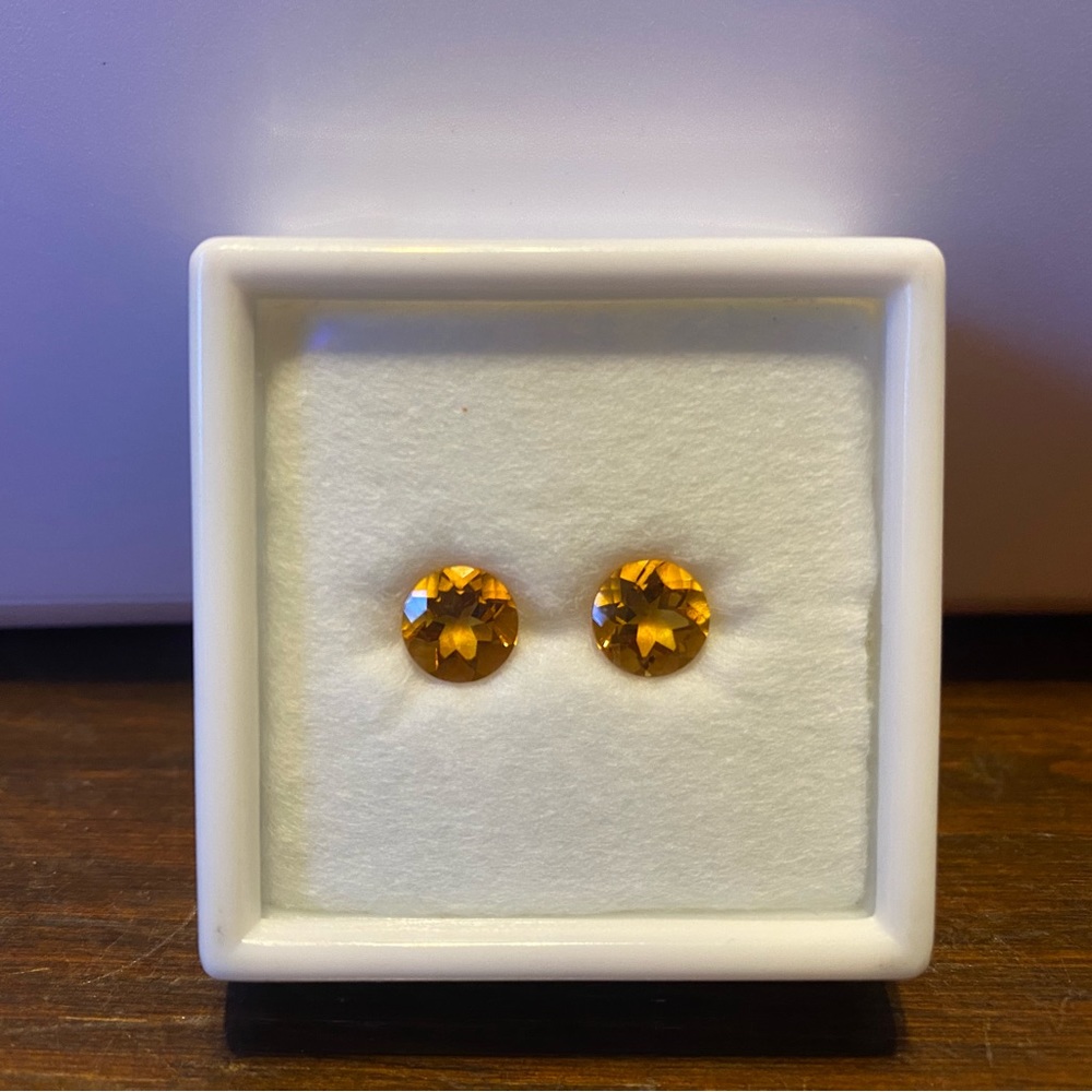 Loose Madeira Citrine Stone